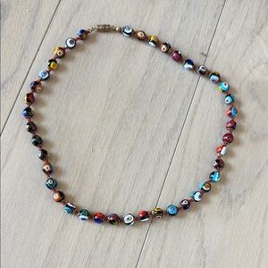 Vintage Murano Glass Beaded Necklace